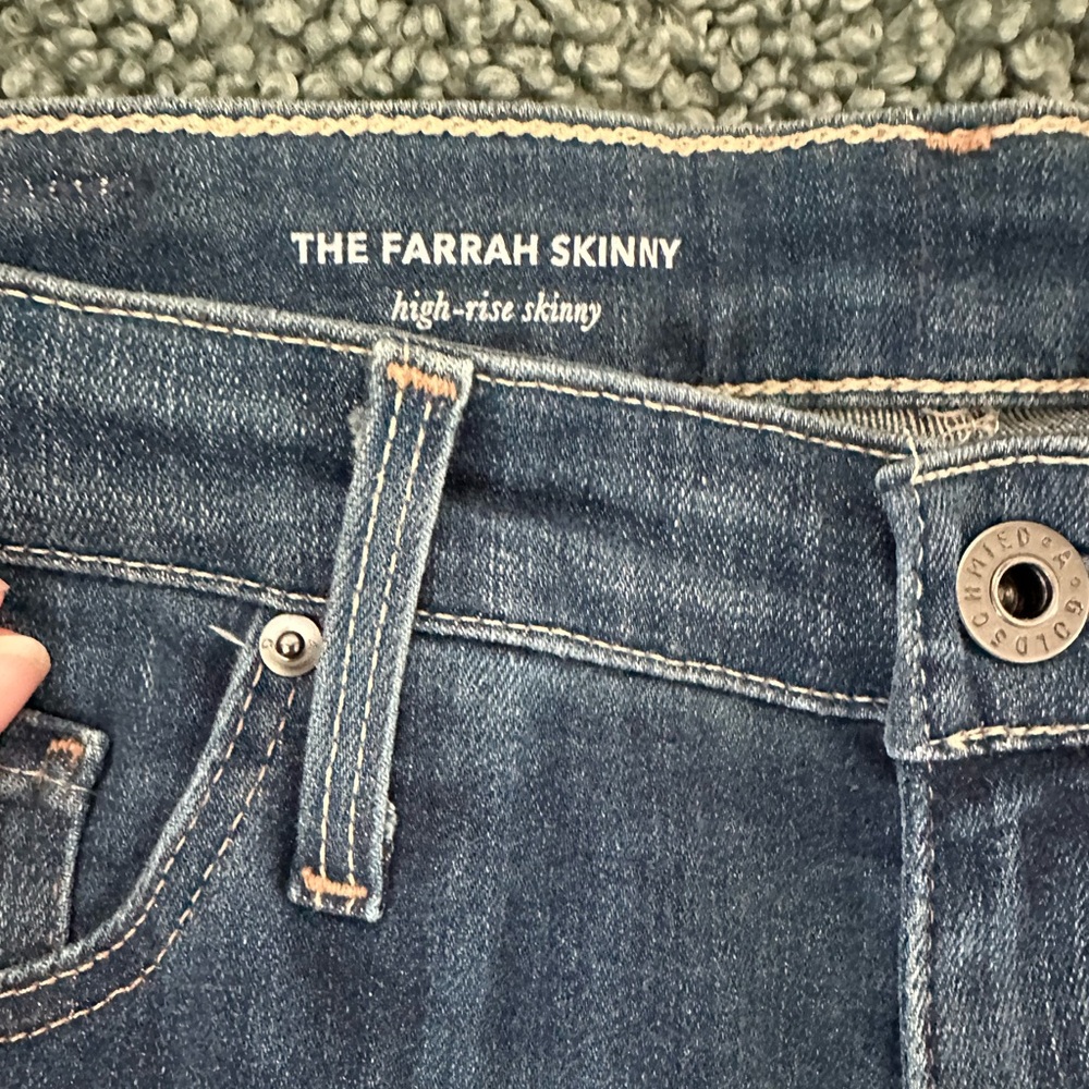 AG Adriano Goldschmied Skinny Leg Blue Jeans - Picture 7 of 9